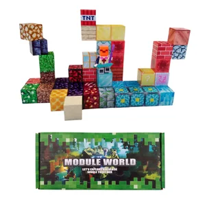 Toybit Minecraft Magnetická stavebnice 51 dílků