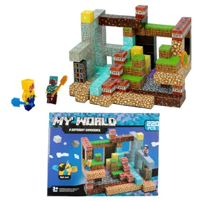 Toybit Minecraft: Velká magnetická stavebnice 220 dílků