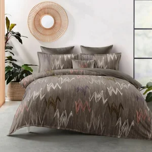 Třídílné flanelové povlečení Johan polycotton 200x140 cm + 90x70 cm