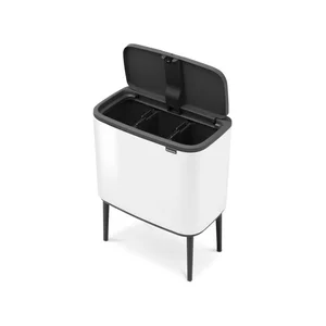 Tříkomorový odpadkový koš Brabantia Bo Touch Bin