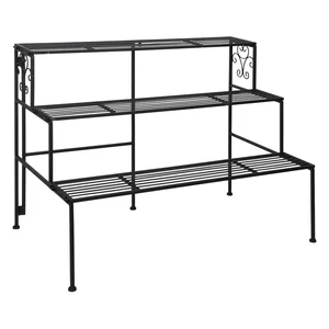 Třípatrový skládací etažér Esschert Design