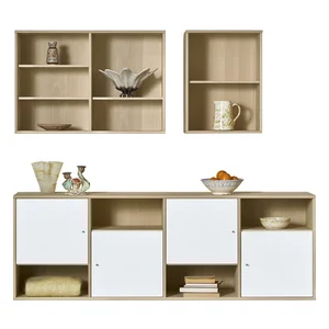 TV sestava Mistral dub bílý a přírodní 176x61 cm