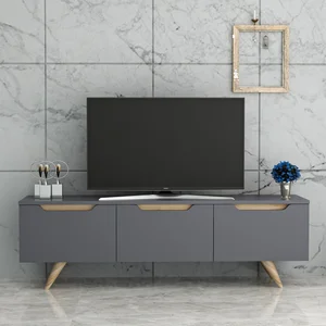 TV stolek CEBU – antracit/dub
