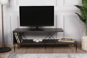 TV stolek CULEBRA – tmavě hnědý
