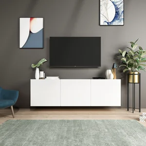 TV stolek DESTON - bílá