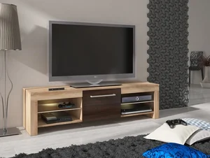 TV stolek GULISTON – dub sonoma / tmavý dub