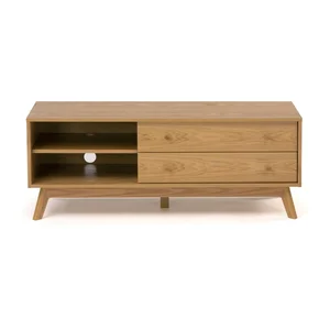 TV stolek Kensal Woodman 130x50 cm – dubový dekor, přírodní