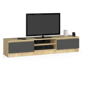 TV stolek RTV 160 – artisan oak / šedý grafit