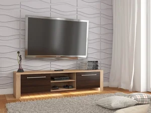 TV stolek ZARKENT 3 – dub sonoma a tmavý dub