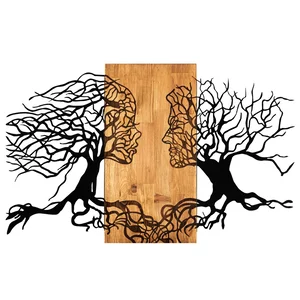 TVÁŘE – Nástěnný dekor, 92×58 cm