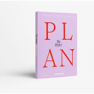 Týdenní plánovač The Perfect Plan – 104 stran