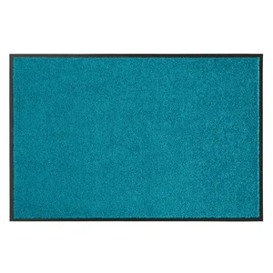 Tyrkysová rohožka Hanse Home Wash & Clean 39 × 58 cm