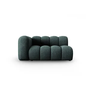 Tyrkysový levý roh modul pohovky Lupine