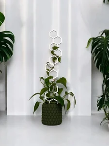 Uliová opora Plantbee 60 cm bílá