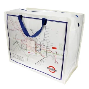 Úložný box na oblečení z recyklovaného plastu 58×28×48 cm – Heritage Tube Map, Rex London