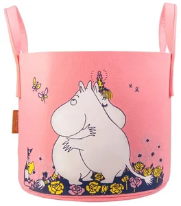Úložný koš Moomin Hug 30l růžový