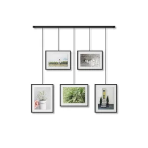 Umbra Exhibit – závěsné rámečky na fotografie (černé)