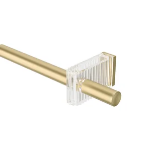 Umbra Flute garnýž 107–305 cm, zlatá