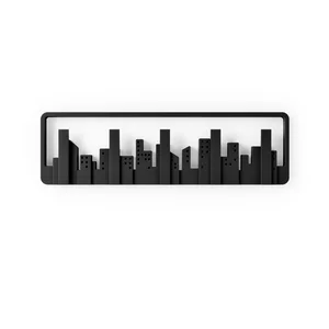 Umbra Skyline sklápěný nástěnný věšák, černý