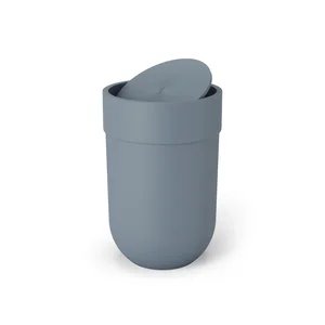 Umbra Touch koš s víkem, modrošedý