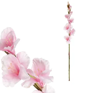 Umělá gladiola světle růžová KT7300 PINK2