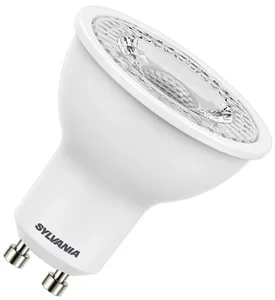 Úsporná stmívatelná LED žárovka SYLVANIA GU10 8W, 3000K