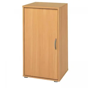 Úzký prádelník s dvířky buk