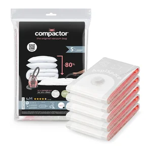 Vakuové pytle Premium Valve M – sada 5 ks