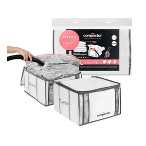 Vakuové úložné boxy na oblečení 2 ks 42x25x25 cm Life – Compactor