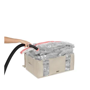 Vakuový látkový úložný box Life Compactor 65×50×27 cm