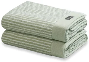 Vandyck Petit Ligne Smoke Green Ručník 60x110 cm