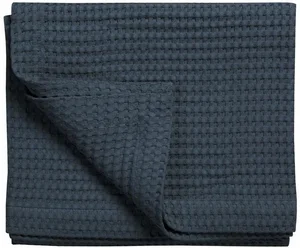 Vandyck Příjemný bavlněný přehoz Home Piqué waffle Nightblue 160x250 cm