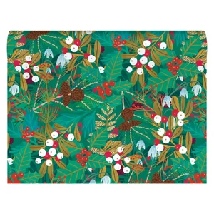 Vánoční balicí papíry s motivem 5 ks 69,5x48,5 cm