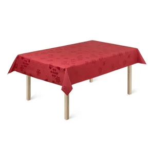 Vánoční damaškový ubrus 150x220 cm Natale