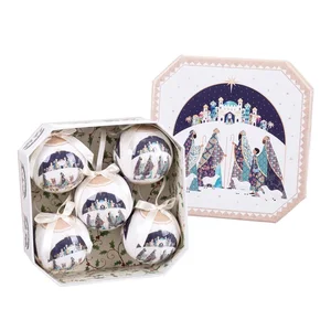 Vánoční dekorace – sada 5 koulí Magi Memory Casa Selección