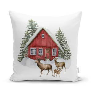 Vánoční povlak na polštář 43x43 cm Mila Home