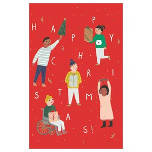 Vánoční přání – sada 8 ks, Chicago School, Roger la Borde