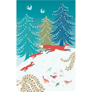 Vánoční přání – sada 8 kusů, motiv Christmas, Roger la Borde