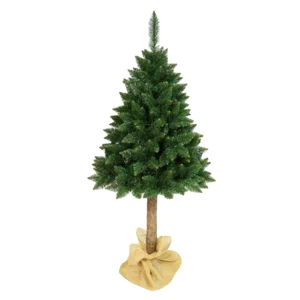 Vánoční stromek 220 cm zelený s plastovým stojanem