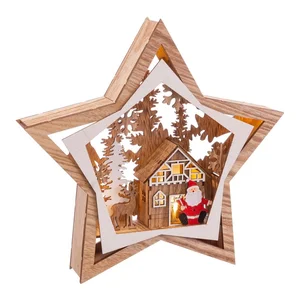 Vánoční světelná dekorace Noel, hnědá – Casa Selección