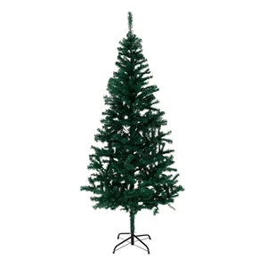 Vánoční umělý stromek s kovovým stojanem 180 cm