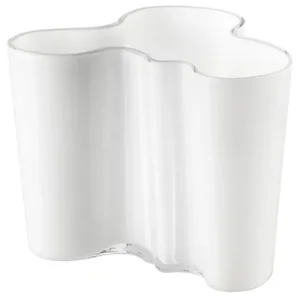 Váza Alvar Aalto 12 cm, bílá