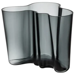 Váza Alvar Aalto 16 cm šedá