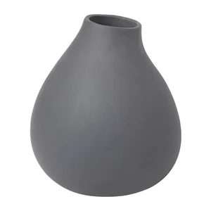 Váza Nona Blomus, porcelánová 17 cm, antracitová
