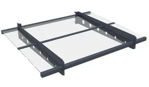 Vchodový přístřešek ROJA 100×80 cm