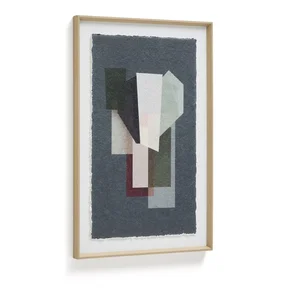 Veluni – obraz 60×90 cm s rámem (Kave Home)