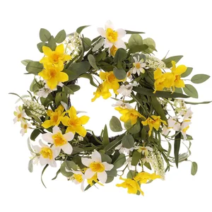 Věnec květinový jarní PRZ4102 – 40 cm