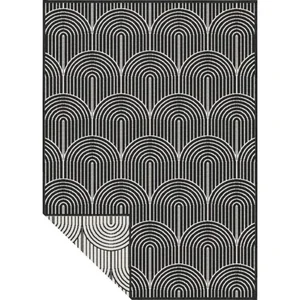 Venkovní koberec Pangli Black 240x330 cm