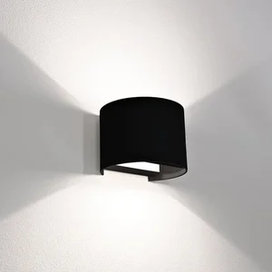 Venkovní LED fasádní svítidlo UP&DOWN Černé