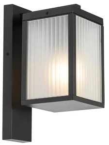 Venkovní nástěnná lampa Charlois černá